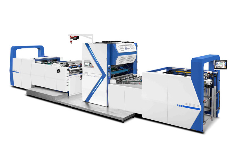 Fully automatic vertical lamination machine(Hot knife slitting)